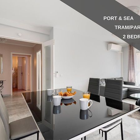 Port, vue mer, parking et confort Nice Eksteriør bilde