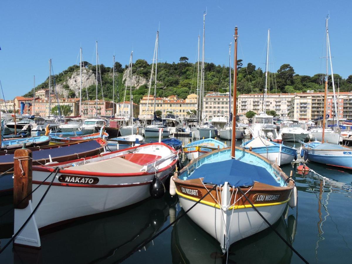 Port, vue mer, parking et confort Nice Eksteriør bilde