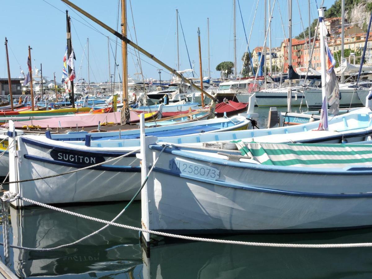 Port, vue mer, parking et confort Nice Eksteriør bilde